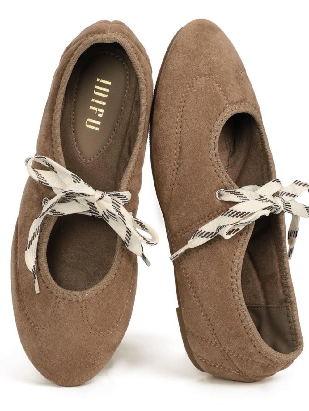 Ballet Flats for Women Round Toe Mary Jane Flats Ballerina Sneakers